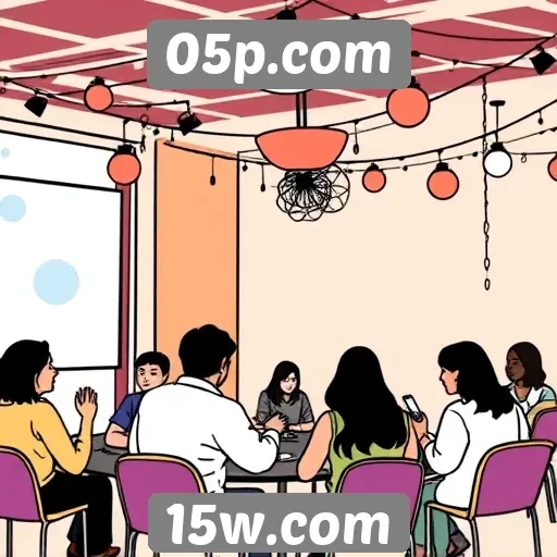 Como a comunidade interage na plataforma 05p.com